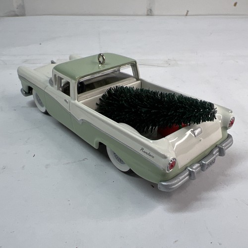 Ford Ranchero 2002 Hallmark 1957 ornamento todas las camionetas americanas serie 8 envío rápido - Imagen 10 de 13
