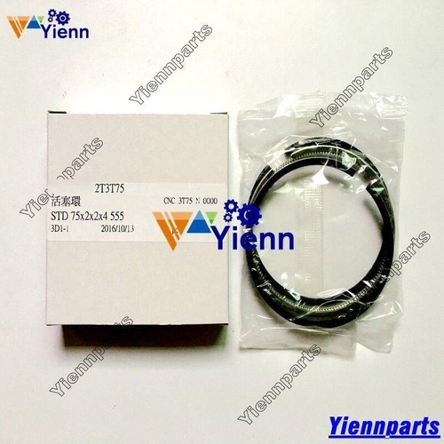 3TN75-RJ 3TN75L 3TN75 Overhaul Re-ring Kit For Yanmar B25-2 B22-2 Excavator Part - Picture 5 of 5