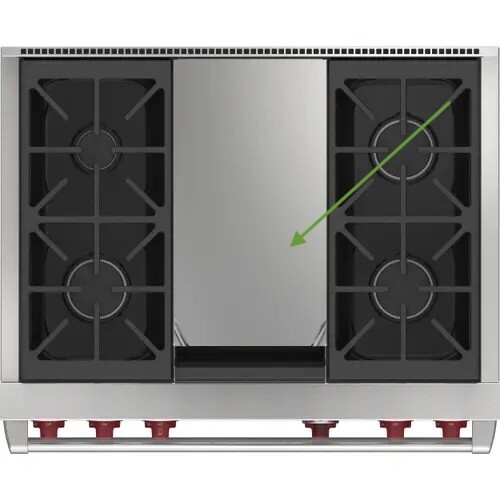 Wolf DF SRT GR Griglia Coperchio Acciaio Inox | SINGOLO | USA OEM | Spedizione ASAP - Foto 4 di 4