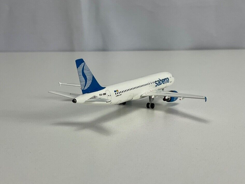 AeroClassics Baby-Bus 1:400 Scale Sabena Airbus A320 Reg# OO-SNF - Picture 6 of 10