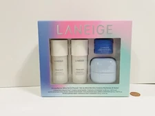 LANEIGE Strong Barrier 4 Piece Skincare Gift Set Travel Size