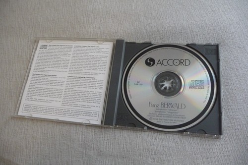 FRANZ BERWALD CD SYMPHONIE SERIEUSE ET SINGULIERE. HANS SCHMIDT-ISSERSTEDT - Photo 3/3