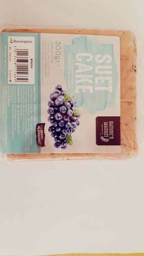 Suet Cake Berries Kingfisher Wild Bird Wild Feed Garden Birds Feeder Berry - Picture 10 of 10