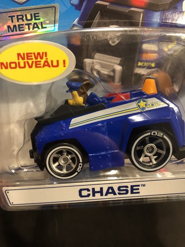 Coche diecast de metal verdadero Paw Patrol Chase escala 1:55 - Imagen 7 de 7