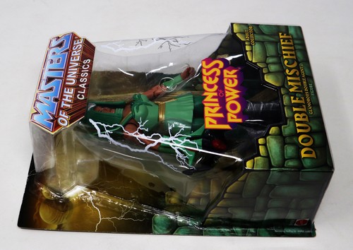 2013 MATTEL MOTU HE-MAN MASTERS OF THE UNIVERSE CLASSICS DOUBLE MISCHIEF MOC BOX - Picture 10 of 12