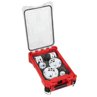 Milwaukee Hole Dozer Bi-Metal Hole Saw Set w/ PACKOUT Compact Organizer (10-Pcs)
