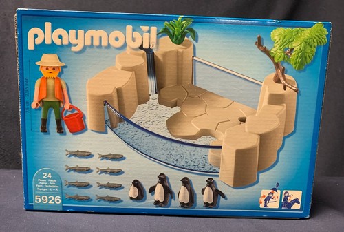 Playmobil 5926 Zoo Penguin Exhibit BNIB Smoke Free Home - Bild 2 von 3