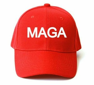 Kids MAGA Embroidered Hat Red Trump Baseball Cap Ages 6-9 New! Jr