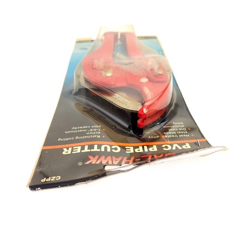 Cal Hawk PVC Pipe Cutter 1-5/8" 42MM Red Handle Alloy Steel Blade USA Seller - Picture 4 of 12