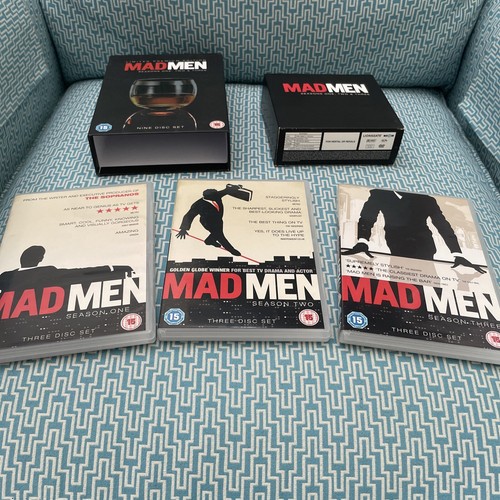 Mad Men: Seasons 1-3 Limited Premium Edition (9 Disc DVD, 2010, Region 2) - Picture 4 of 8