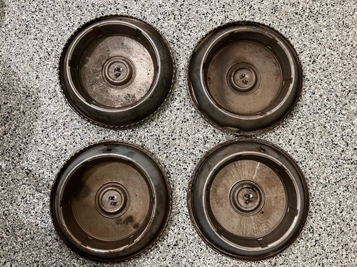 Set Of 4 15” Hubcaps For 1966-1967 Cadillac Deville Fleetwood Calais - Picture 6 of 6