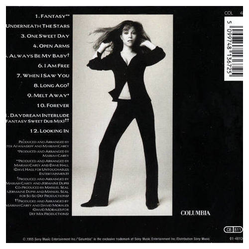 Mariah Carey - Daydream (CD) - Picture 2 of 14