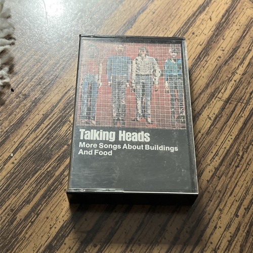 Talking Heads - More Songs About Buildings and Food Cassette Tape 1978 Sire