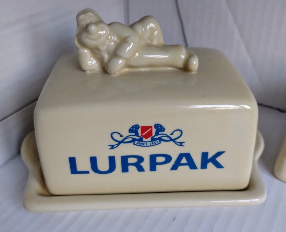 Vintage Lurpak Butter Dish & Toast Rack With Douglas eBay