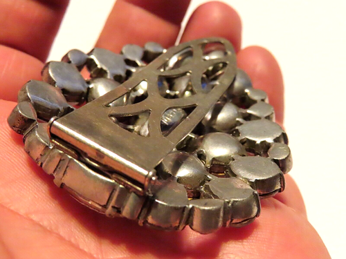 Eisenberg Original großer Strass Tropfen Kleid Fellclip super selten (signiert) - Bild 7 von 14