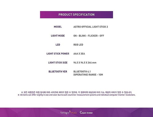 ASTRO OFFICIAL LIGHT STICK Ver.2/ Stick+Strap Tracking Code MD FANLIGHT GOODS - Picture 6 of 9