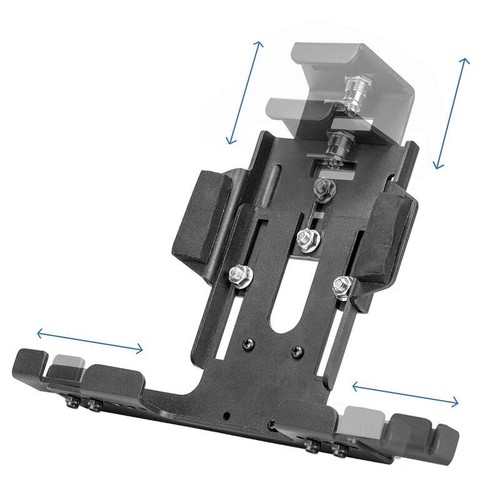 Blocco Chiave Permanente Resistente Supporto Regolabile per Samsung Galaxy Tab 3 - Foto 7 di 10