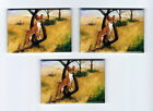 New Basenji Pet Dog Magnet Set 3 Magnets By Ruth Maystead Mfr # Baj-5