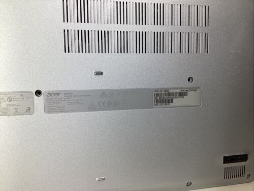 Acer Aspire A515-54-59W2 N18Q13 16GB RAM 256GB SSD Intel i5 10th Gen- For Parts - Picture 9 of 10