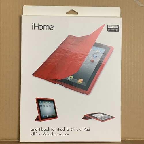 iHome  Apple iPad 2nd & New Gen Full Front & Back Protection Black New - Picture 1 of 11