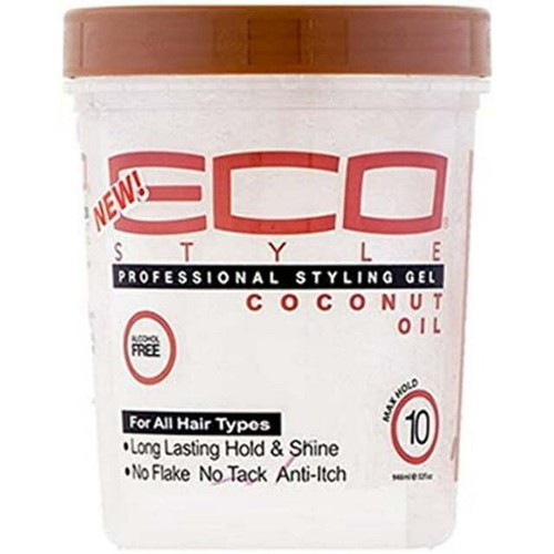 Eco Style Kokosnuss Styling Gel 8 & 16 & 32 UK Verkäufer - Bild 4 von 4