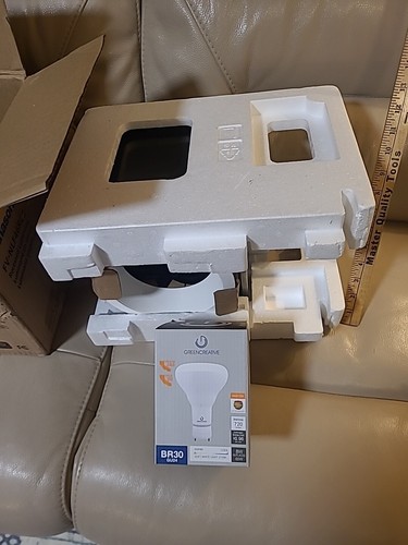 Panasonic FV-NLF46RES Bathroom Exhaust Inlet / Light - Black - New In Open Box - Picture 7 of 12
