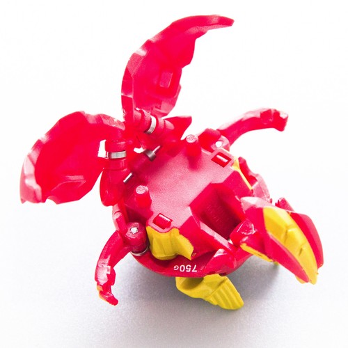 Modellino Bakugan B2 Red Pyrus RUBANOID | 750G G-Power | pulito/testato/funzionante! - Foto 4 di 22