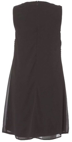 NEU CHIFFON COCKTAILKLEID ABENDKLEID PAILLETTEN 52/104 SHEEGO schwarz *613764 - Bild 4 von 9