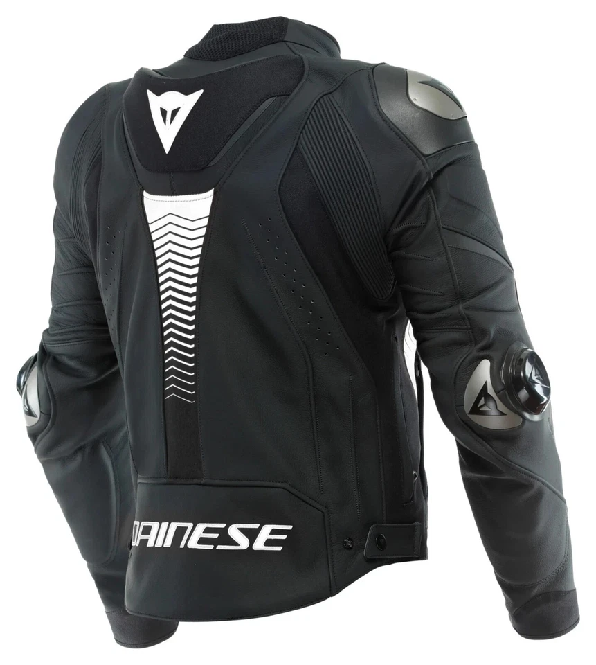 Biker Wear Armor Protect Stylish Racing Leather Jacket for Men Motorcycle Sport - Image 2 of 3