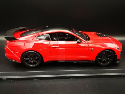 Maisto 1/18 FORD MUSTANG SHELBY GT ROSSO Scala pressofusa Modello AUTO NUOVA SU EBAY - Foto 6 di 12