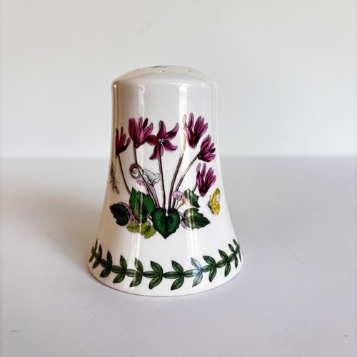 Portmeirion Botanic Garden Bell Salt & Pepper Shakers Daisy Cyclamen - Picture 3 of 10
