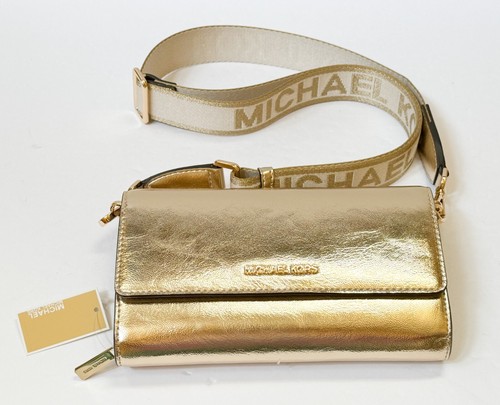 Michael Kors Jet Set Item Large Zip Around Wallet Shoulder Crossbody Bag - Picture 141 of 183