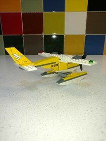 Lego City 3178 Seaplane COMPLETE with Box Retired 100% Adult owned Airplane 