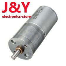 Motor Speed Reduction Gear Motor Electric 12V DC 60RPM Powerful Torque 25mm