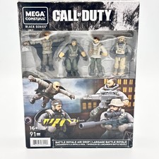 CALL OF DUTY Mega Construx Black Series NEW Battle Royale Air Drop Set 91 Pcs