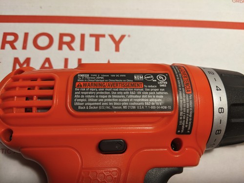 Black and Decker - Cordless Drill / Driver GC1800VA - Picture 6 of 18