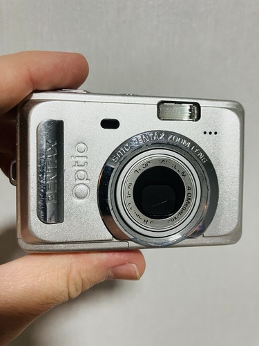 Pentax Optio S45 4.0mp Digital Camera Silver WORKING and TESTED - Picture 8 of 13