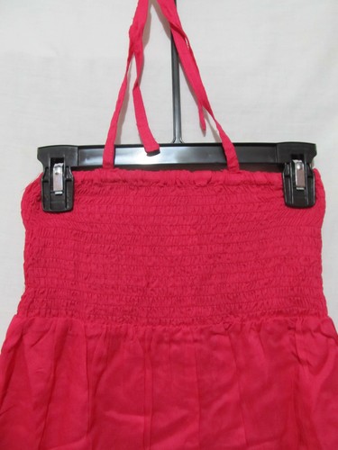 Mädchen 4-5 Sommerkleid Neckholder Badeanzug Überwurf rosa & türkis 2er-Set - Bild 10 von 11