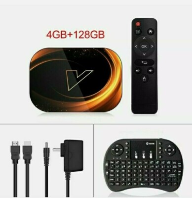 2020 Android Tv Box 9.0 Vontar X3 4GB RAM 128GB 8K 4K Smart Android 