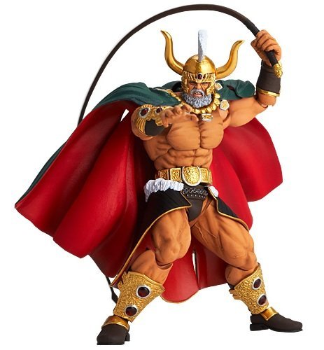 Used Kaiyodo Revoltech Fist of the North Star Uygur Gokucho prison leader Figure Used Kaiyodo Revoltech Fist of the North Star Uygur Gokucho prison leader Figure