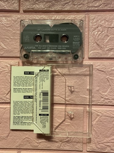 Vtg The Z100 Morning Zoo New York The Last 100 Years 1890-1990 Cassette Tape - Picture 5 of 5