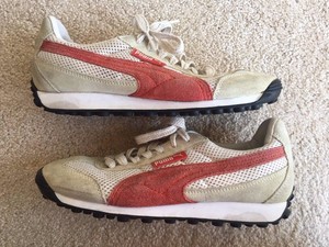 Puma Oldschool Schuhe in weiß und rot Größe 5 (aber wirklich passt wie 6) |  eBay