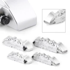 4pcs 3D Style Brake Caliper Covers Universal Car Disc Front Rear Kits Silver