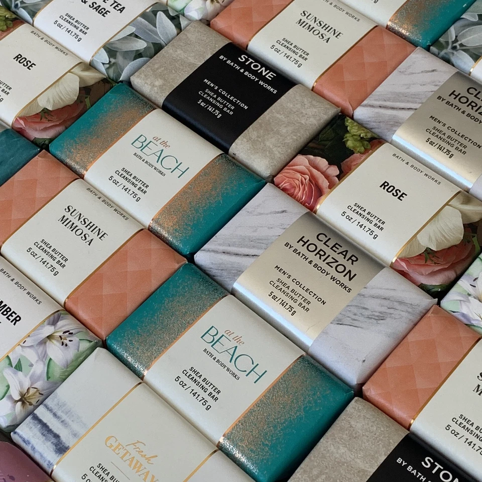 Bath & Body Works батончик для очищения масла ши 5 унций мыло для тела запечатанное на выбор аромат - Изображение 4 из 4