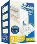Storage Master Space Saver Bags for Travel and Home Reusable Vacuum Storage Bags
