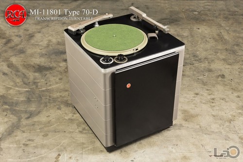 RCA Type 70-D Transcription Turntable 60HZ w/ 2 tonearms (Worldwide Shipping) - Picture 3 of 12