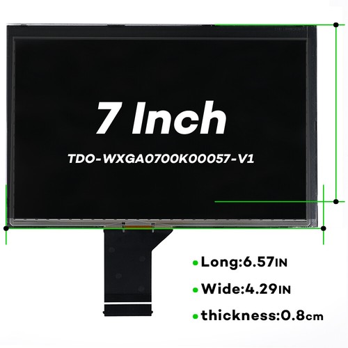 7" Car Radio LCD Touchscreen Display für 2017-2020 Jeep Compass Uconnect Factory - Picture 2 of 14