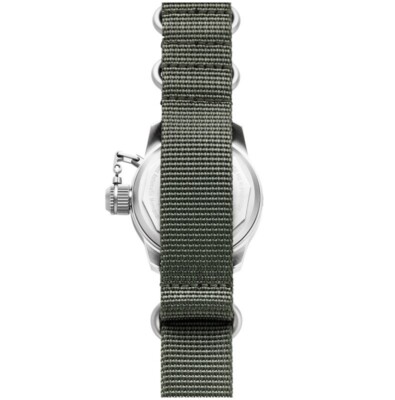 Montre Praesidus A-5 UDT Automatique - Suisse, Acier, Tissu Vert, 200m étanche