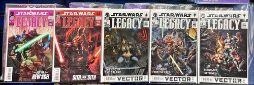 Star Wars Legacy #1-50 2006 Lote Completo Set Ejecutar Primera Impresión Dark Horse - Imagen 6 de 14
