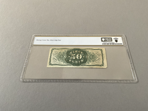 U.S. 50 Cents - Third Issue Fractional Currency FR-1341 1863 PCGS 63 -See Below - Picture 4 of 4